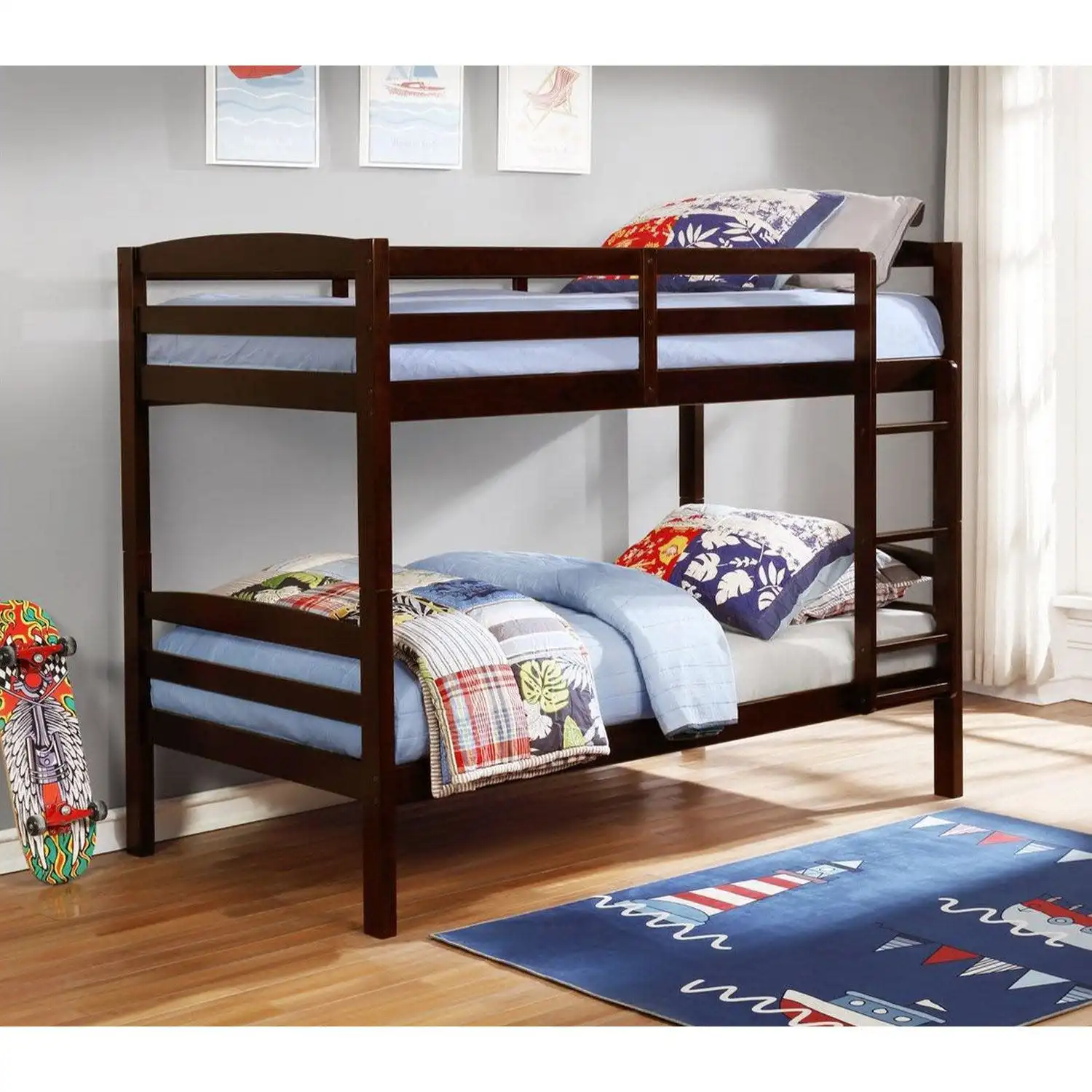 Brown Bunk Bed - 39