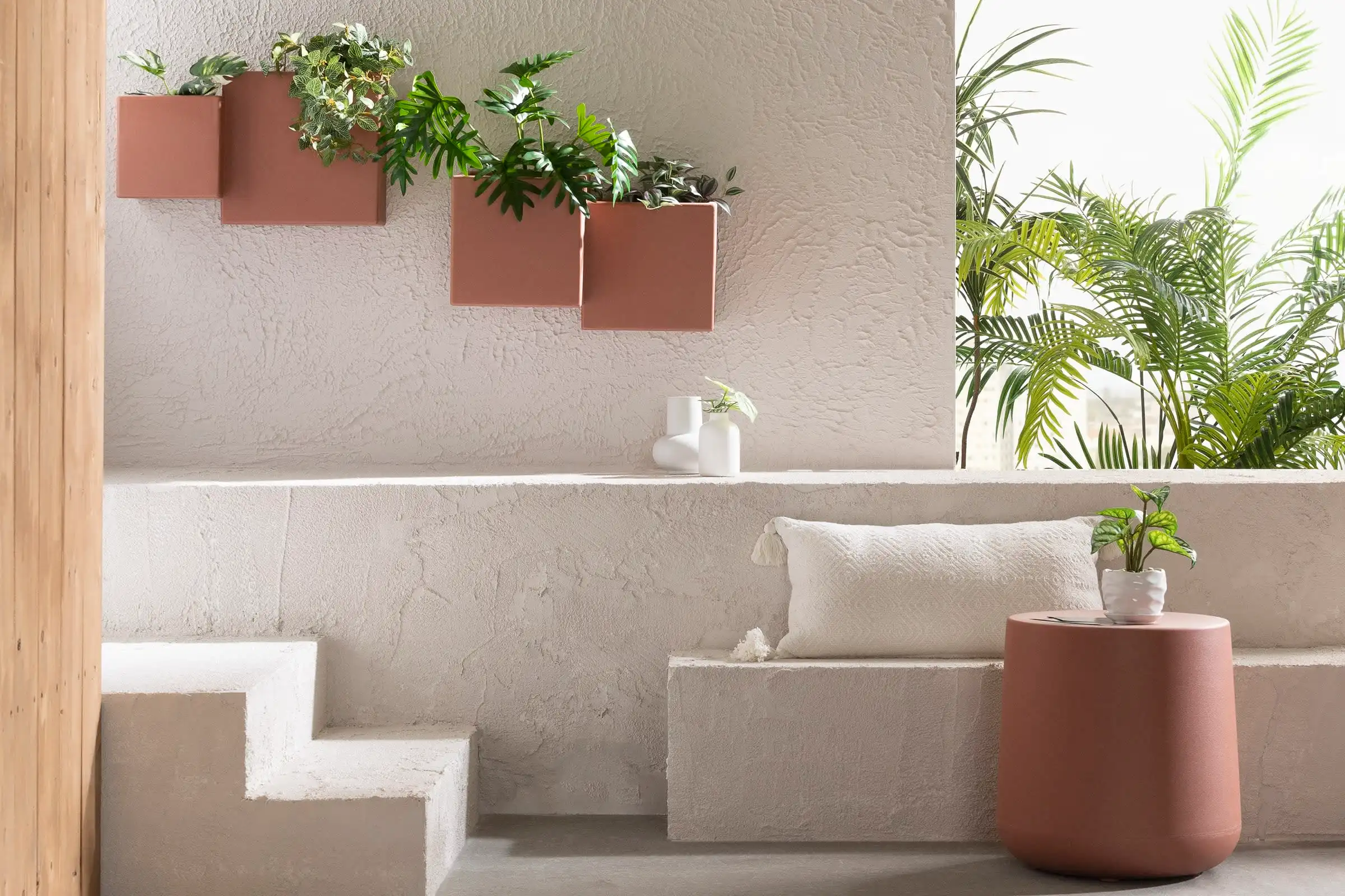 Outdoor Wall Planter - Set Of 2 - Meubles RD