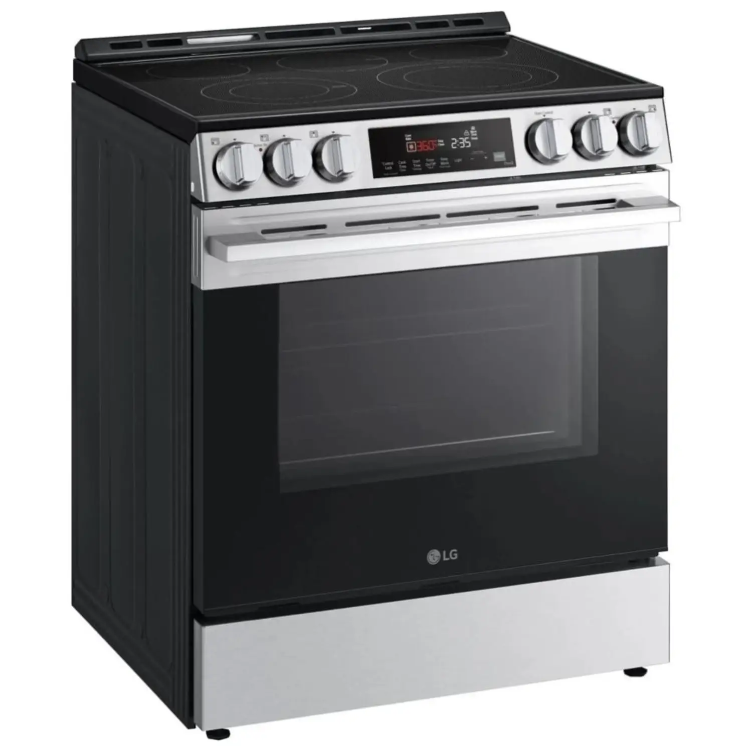 LG Range Stainless Steel Electric Glass-Ceramic - LSEL6333XE - Meubles RD